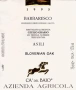 Barbaresco_Ca del Baio_Asili 1995